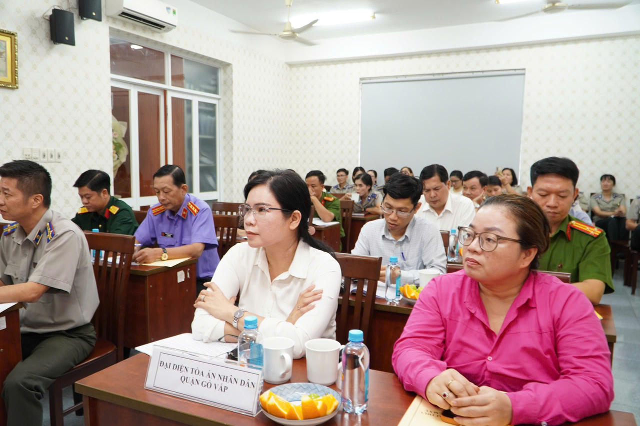 Chi cục Thi hành án dân sự quận Gò Vấp: Triển khai công tác năm 2025