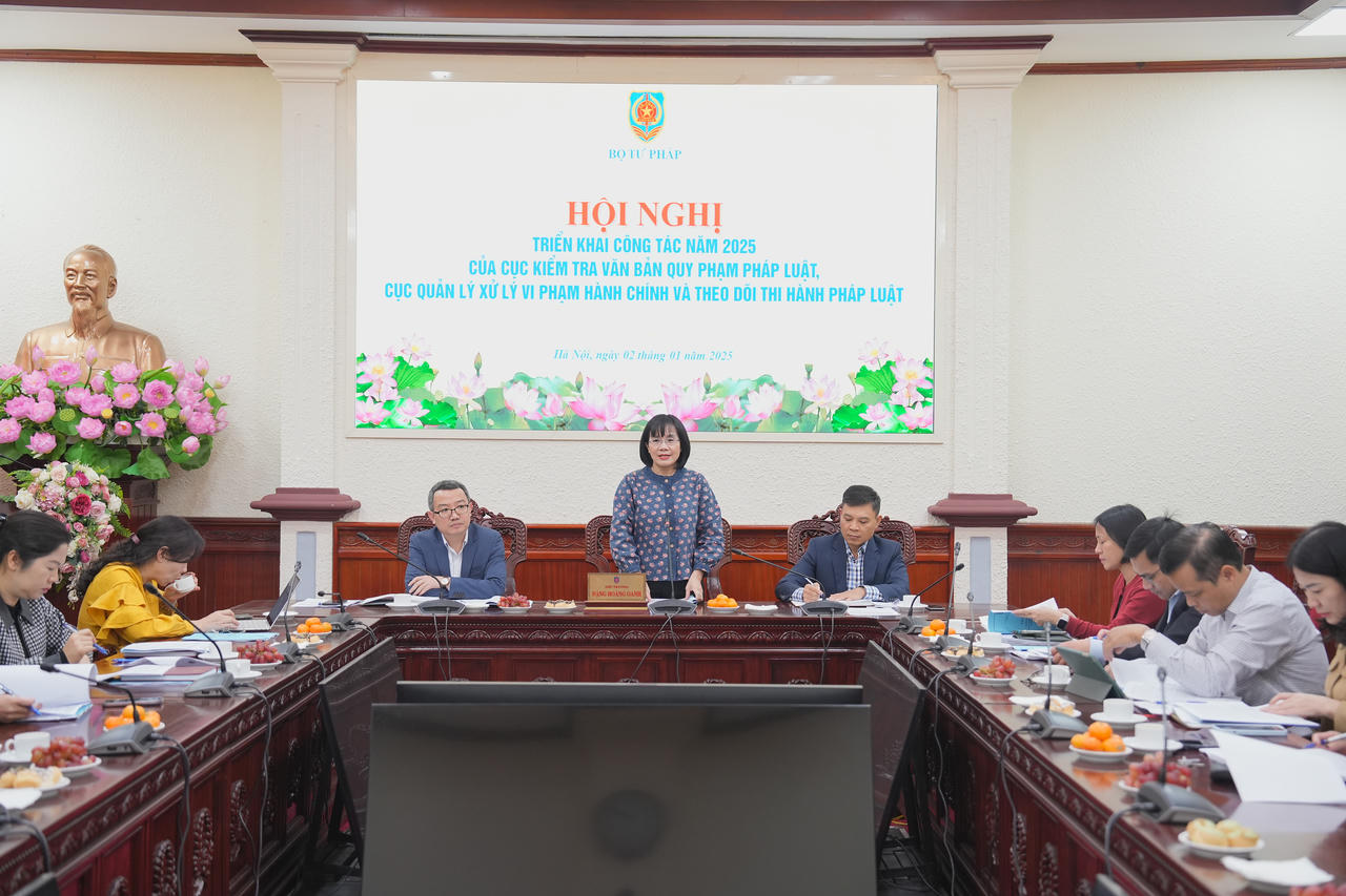 Đẩy mạnh công tác kiểm tra, theo dõi thi hành pháp luật tại các bộ, ngành, địa phương