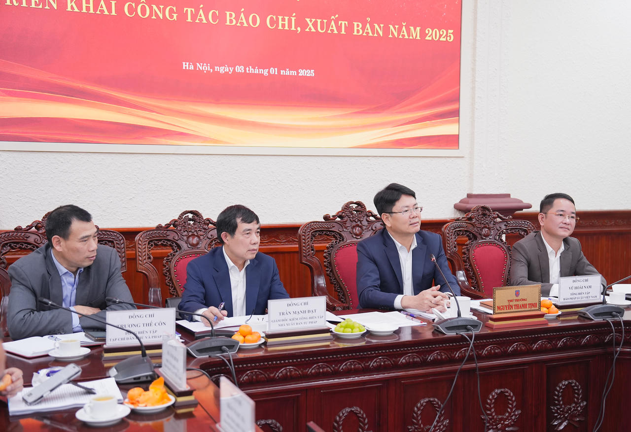 Công tác báo chí, xuất bản: Chủ động truyền thông chính sách pháp luật và hoạt động Bộ, ngành Tư pháp