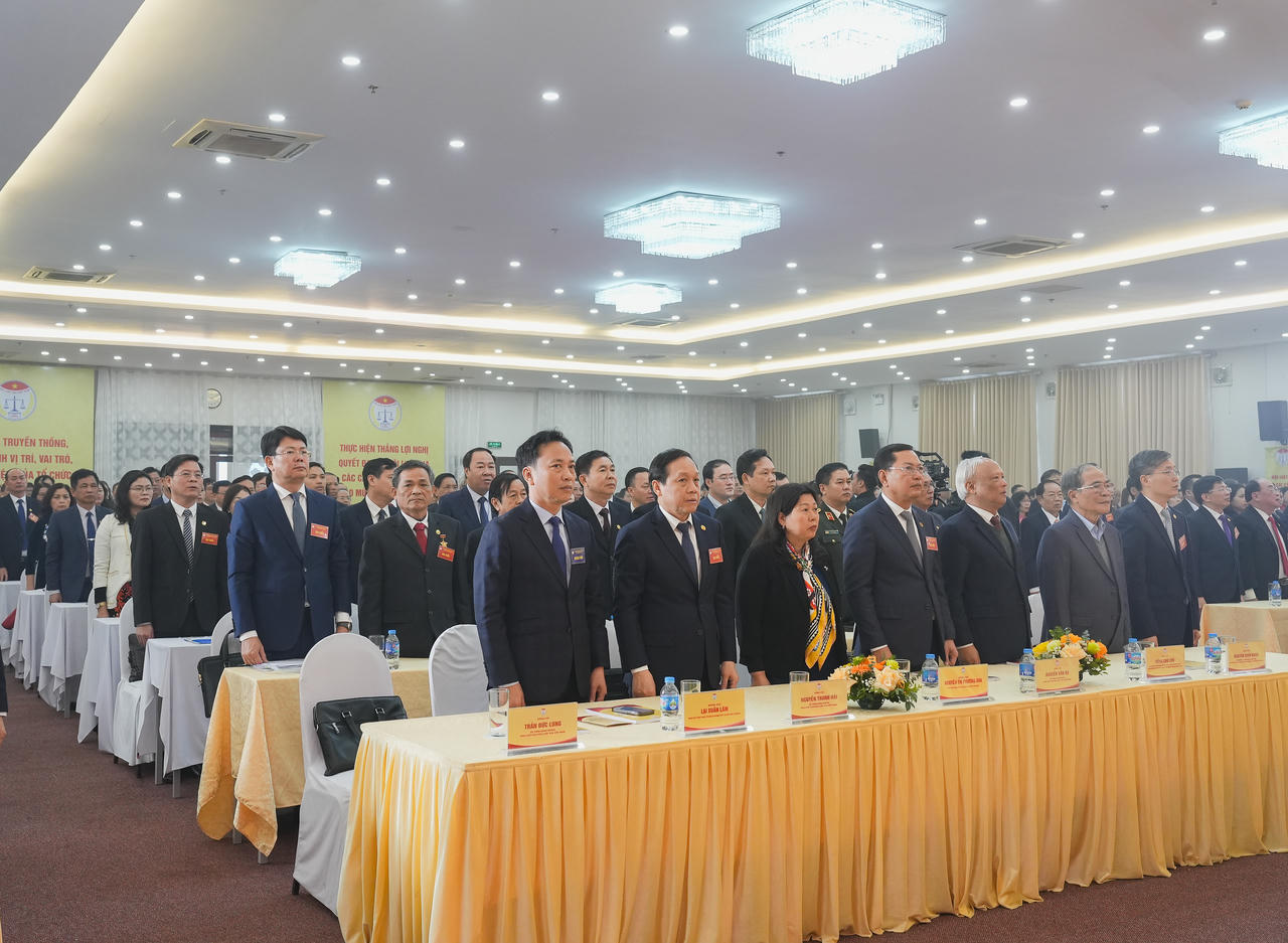 Khai mạc Đại hội đại biểu toàn quốc Hội Luật gia Việt Nam lần thứ XIV, nhiệm kỳ 2024 – 2029