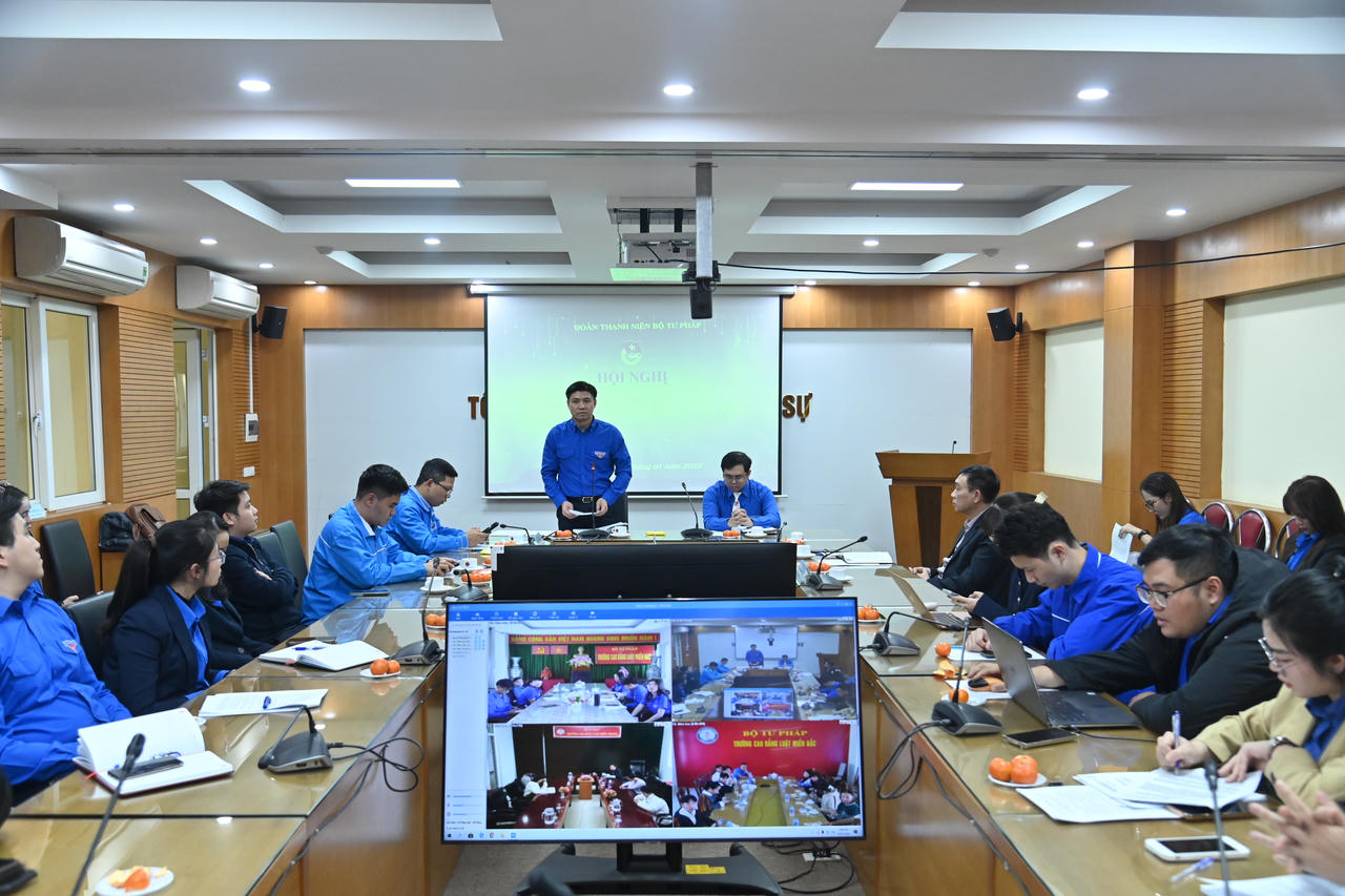 Đẩy mạnh công tác đoàn và phong trào thanh niên Bộ Tư pháp năm 2025