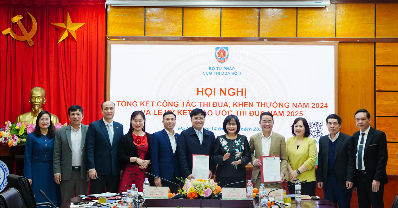 Cụm Thi đua số II: Phát động và triển khai thực chất, hiệu quả phong trào thi đua Bộ, ngành Tư pháp