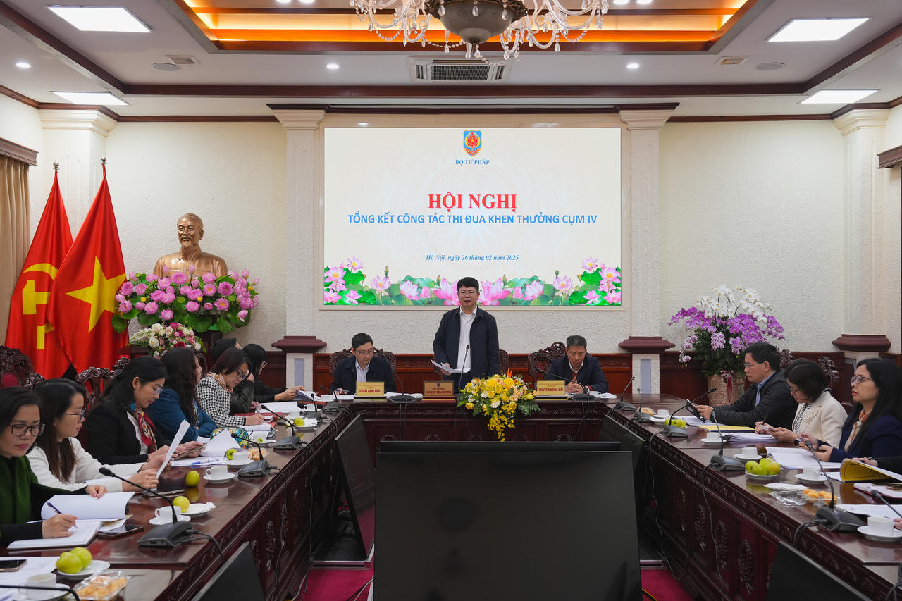 Cụm thi đua số IV: Tiếp tục nâng cao chất lượng thể chế, phản ứng chính sách nhanh nhạy