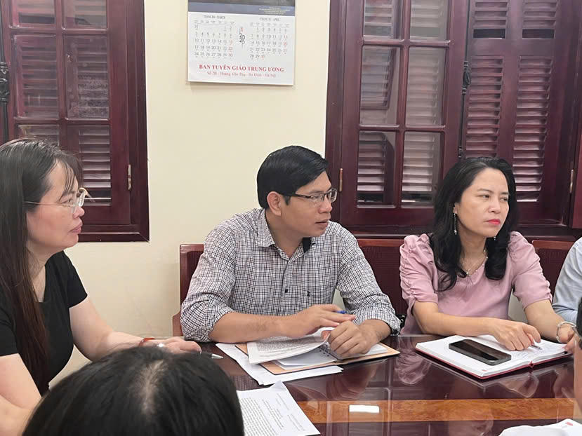 Tăng cường phối hợp truyền thông về Nghị quyết số 66, Nghị quyết số 68 giữa Bộ Tư pháp và Ban Tuyên giáo và Dân vận Trung ương