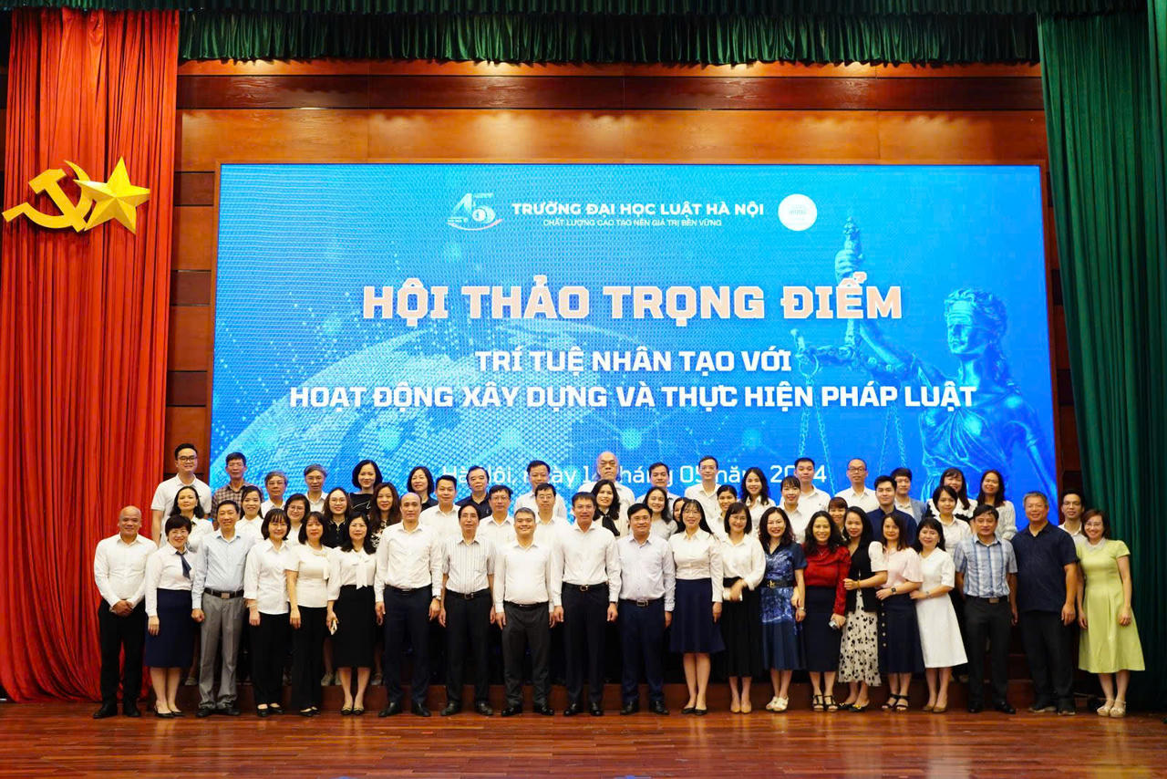 Trường Đại học Luật Hà Nội: Nỗ lực phát triển khoa học, công nghệ, đổi mới sáng tạo và chuyển đổi số