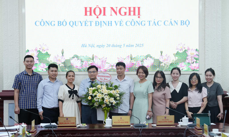 Bộ Tư pháp công bố quyết định về công tác cán bộ