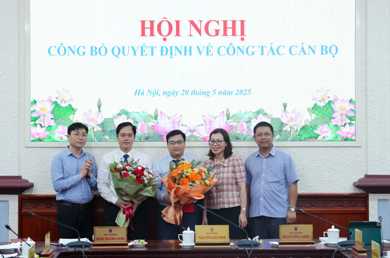 Bộ Tư pháp công bố quyết định về công tác cán bộ