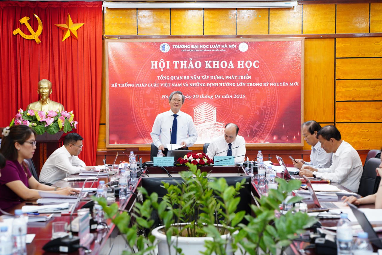 Đẩy mạnh hoạt động, kết quả nghiên cứu khoa học của Trường Đại học Luật Hà Nội