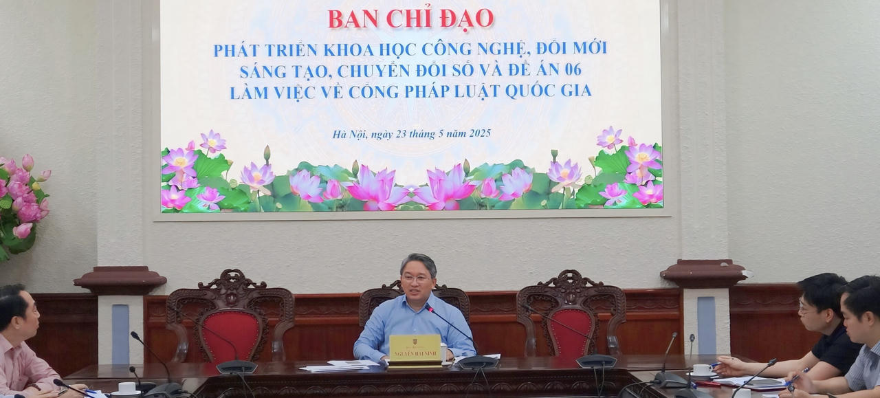 Sẽ sớm đưa Cổng Pháp luật quốc gia vào hoạt động