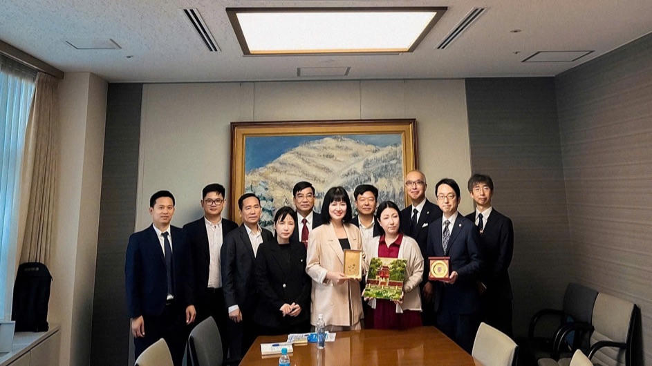 Đoàn công tác của Cục Phổ biến, giáo dục pháp luật và Trợ giúp pháp lý làm việc với Liên Đoàn luật sư Nhật Bản