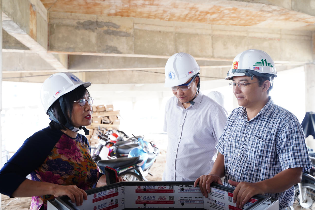 Đẩy nhanh tiến độ hoàn thành một số hạng mục cơ sở 2 Trường Đại học Luật Hà Nội