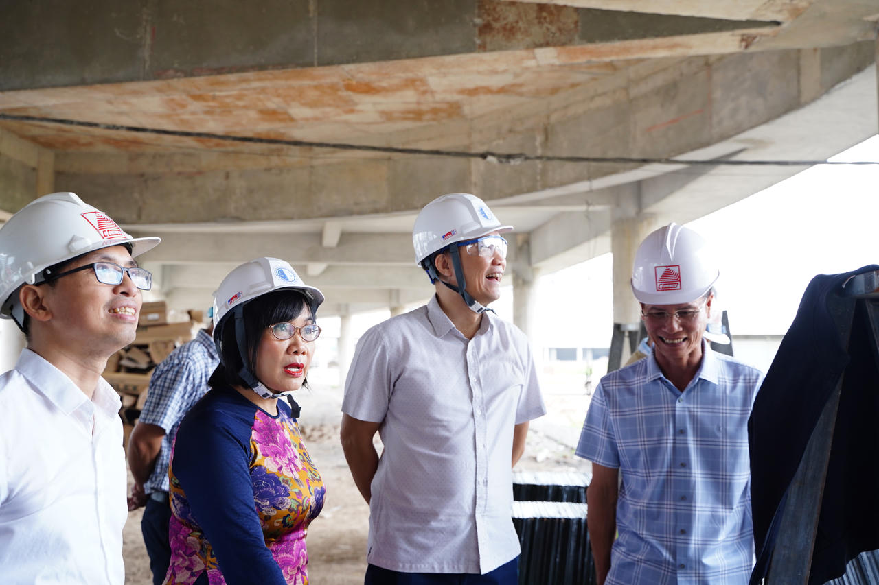 Đẩy nhanh tiến độ hoàn thành một số hạng mục cơ sở 2 Trường Đại học Luật Hà Nội