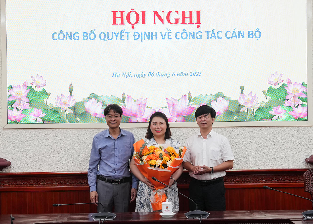 Bộ Tư pháp công bố quyết định về công tác cán bộ