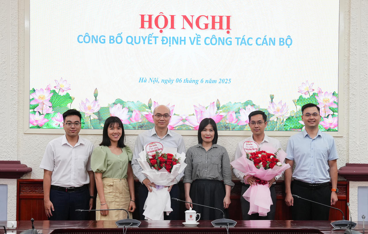 Bộ Tư pháp công bố quyết định về công tác cán bộ