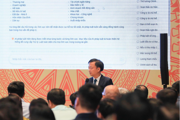 Gấp rút huấn luyện AI pháp luật, hơn 300 văn bản được xử lý mỗi ngày