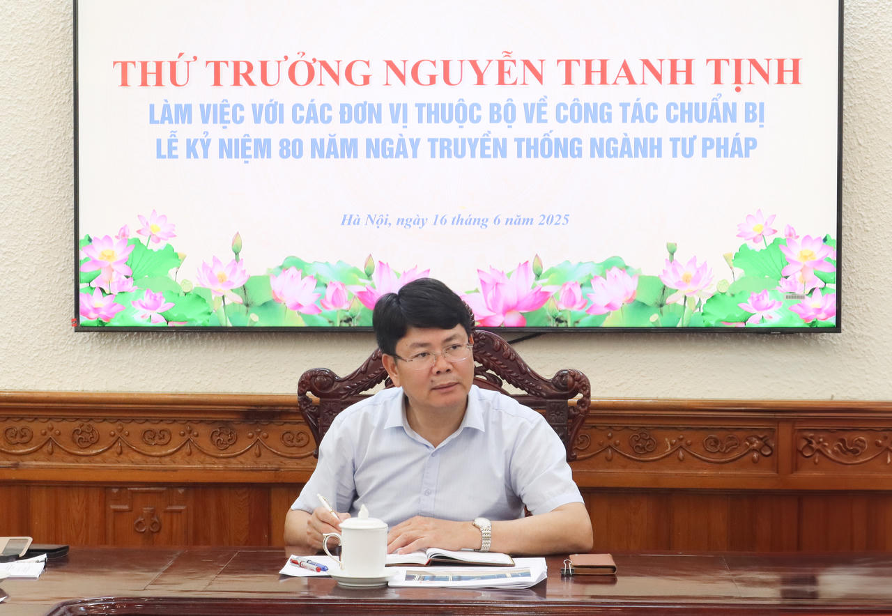 Tích cực triển khai các hoạt động hướng tới kỷ niệm 80 năm Ngày truyền thống Ngành Tư pháp