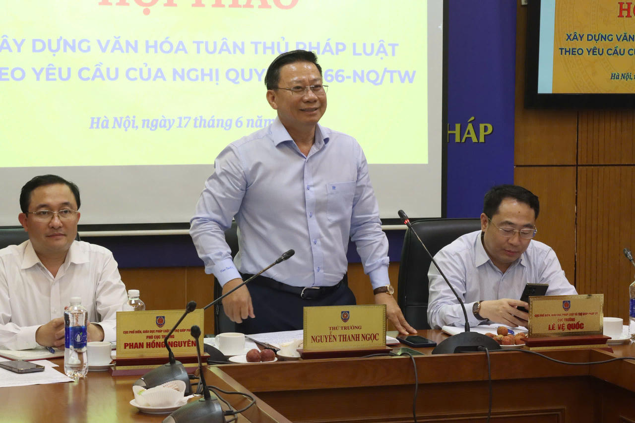 Xây dựng và lan tỏa văn hóa tuân thủ pháp luật trong toàn xã hội