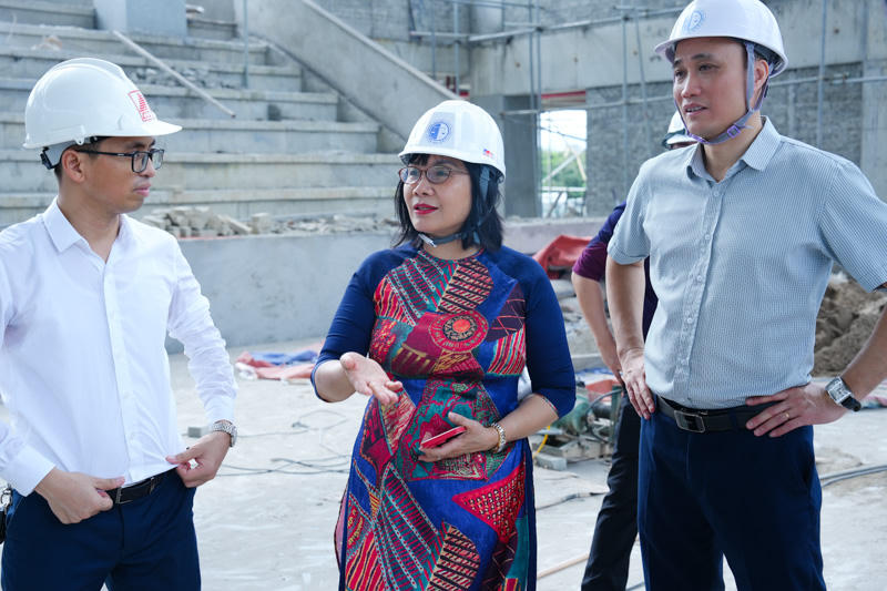 Tập trung cao độ, huy động tối đa nguồn lực hoàn thành các mốc tiến độ cơ sở 2 Trường Đại học Luật Hà Nội