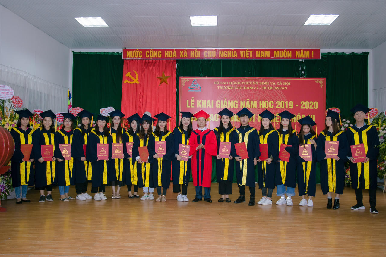 Trường Cao đẳng Y Dược ASEAN tổ chức Lễ khai giảng năm học mới 2019 - 2020