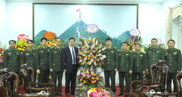 Chủ tịch tỉnh Hà Giang chúc mừng ngày truyền thống bộ đội biên phòng