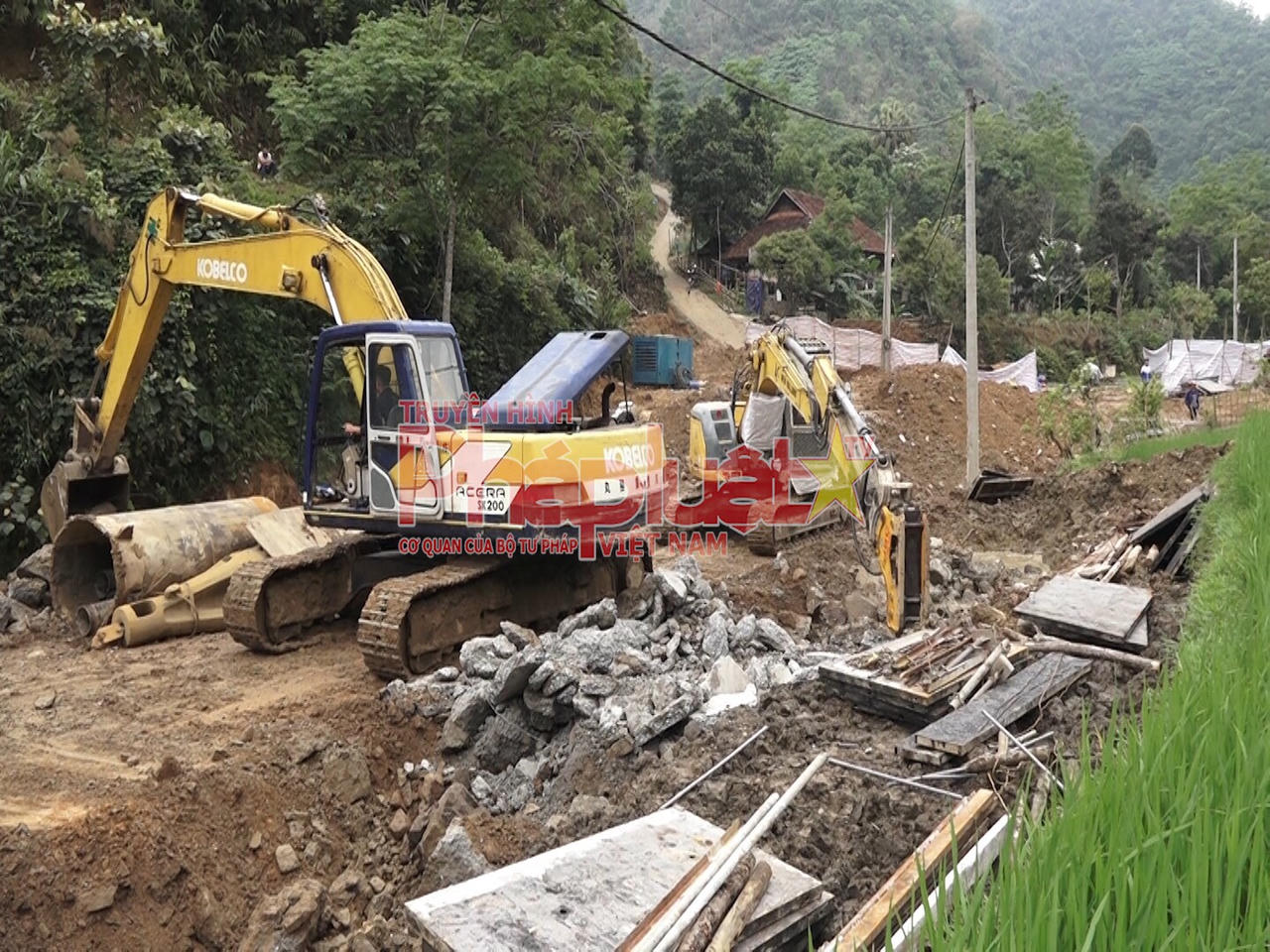 Khắc phục kịp thời vi phạm về thi công xây dựng cầu dân sinh Bao Thổ