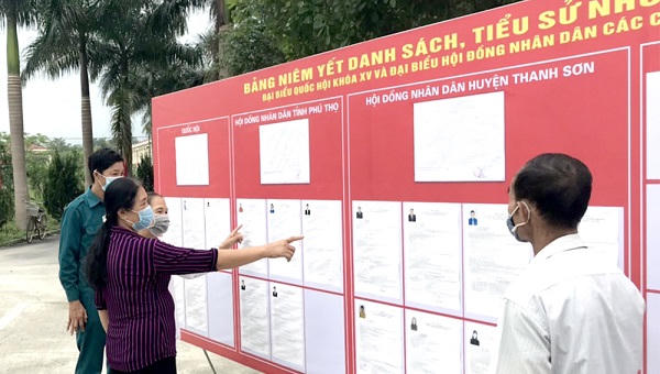 Phú Thọ tổ chức vận động bầu cử theo hình thức trực tuyến