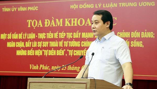 Vĩnh Phúc đề xuất tiếp tục giữ các quan điểm về sở hữu đất đai