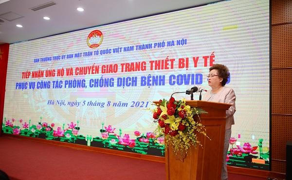 Tập đoàn BRG tham gia hỗ trợ 50 tỷ đồng cho công tác phòng chống dịch của Hà Nội