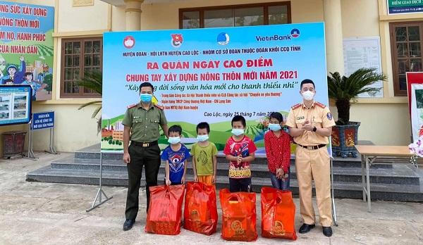 Công an Huyện Cao Lộc làm tốt công tác phòng ngừa, đấu tranh truy quét tội phạm