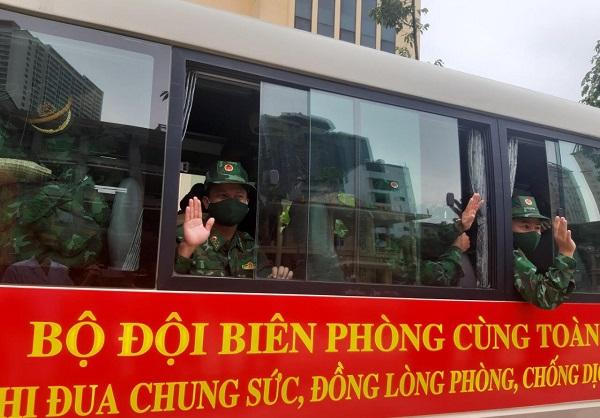 Lễ xuất quân tăng cường lực lượng Quân y Bộ đội biên phòng cho các tỉnh phía Nam 