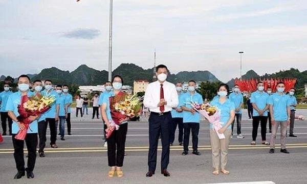 Cán bộ y tế vùng núi phía Bắc tiếp sức cho tâm dịch miền Nam