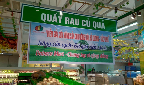 Siêu thị Dabaco Bắc Ninh: Luôn chuẩn bị đủ hàng hoá thiết yếu phục vụ người dân lúc dịch bệnh