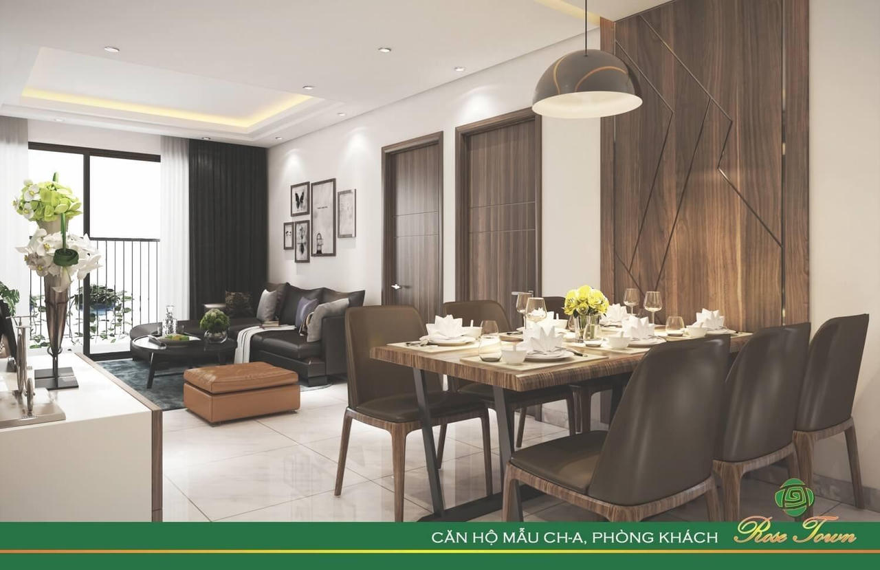 Mở bán tòa căn hộ trung tâm dự án Rose Town