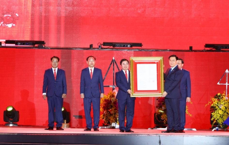 Phổ Yên được công nhận là thành phố