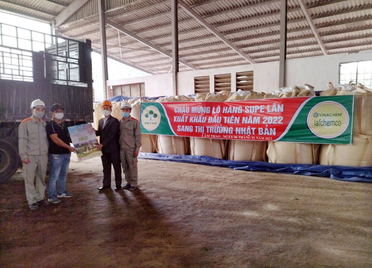 Trên đà thắng lợi, Supe Lâm Thao liên tục mở rộng thị trường xuất khẩu