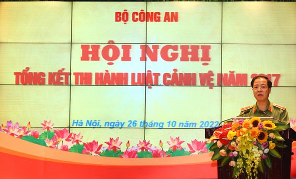 Hội nghị tổng kết thi hành Luật Cảnh vệ 2017