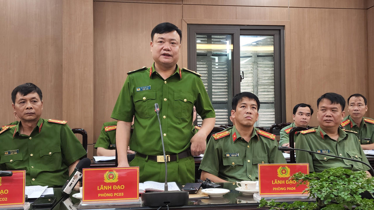 Công an Phú Thọ thông báo kết quả đấu tranh một số chuyên án nổi bật