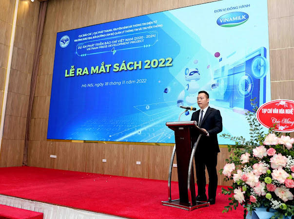 Dự án phát triển báo chí Việt Nam tổ chức ra mắt sách năm 2022