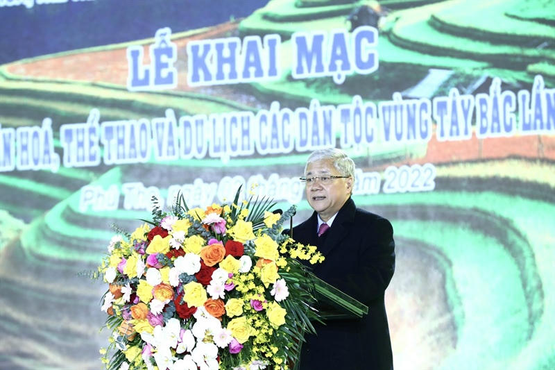 Khai mạc Ngày hội văn hoá, thể thao và du lịch các dân tộc vùng Tây Bắc tại Phú Thọ