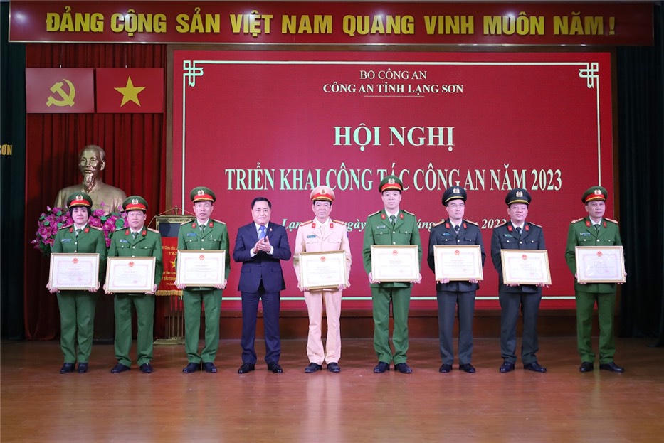 Công an tỉnh Tuyên Quang, Lạng Sơn triển khai nhiệm vụ công tác năm 2023