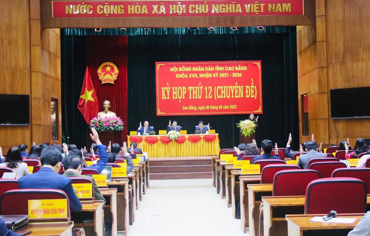 Ông Trịnh Trường Huy được bầu làm Phó Chủ tịch UBND tỉnh Cao Bằng