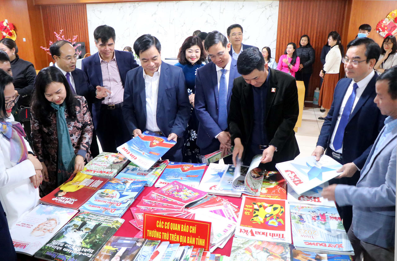 Điểm mới trong Hội báo xuân Quý Mão 2023 tại Phú Thọ và Vĩnh Phúc