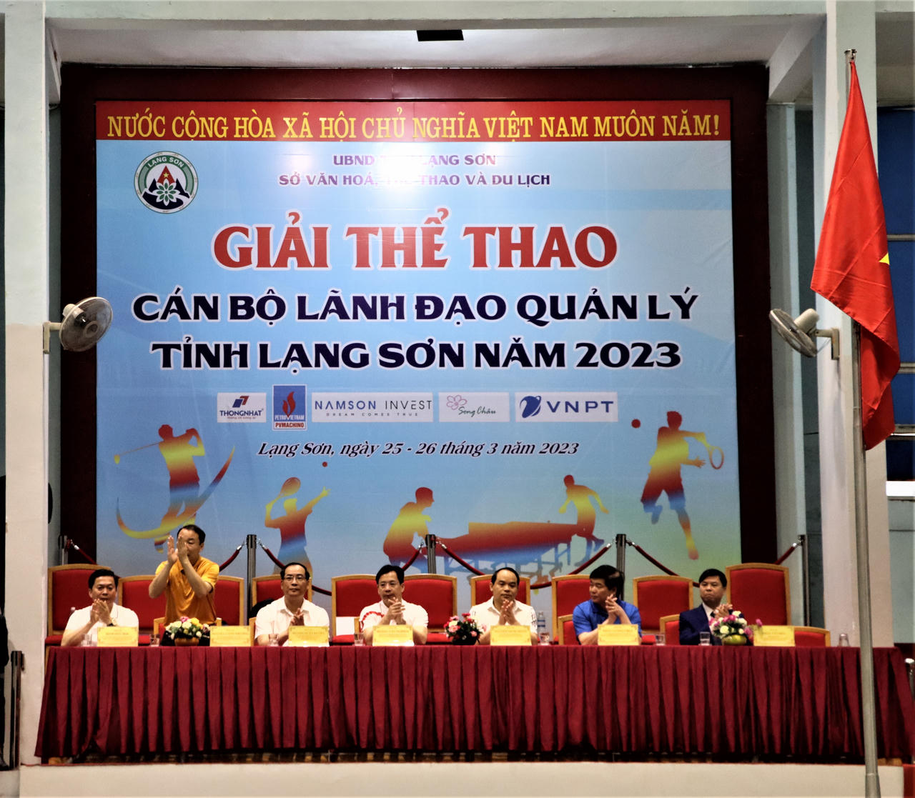 Khai mạc giải thể thao Cán bộ lãnh đạo quản lý tỉnh Lạng Sơn năm 2023