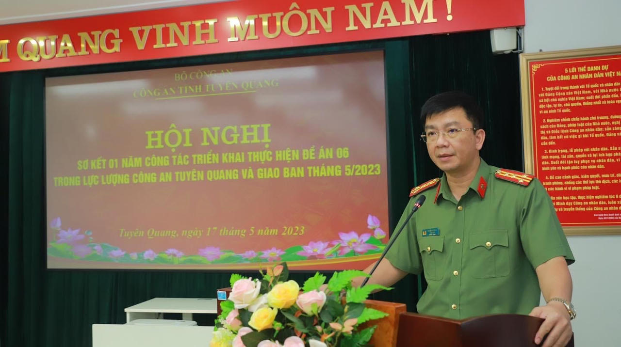 Công an Tuyên Quang quyết tâm hoàn thành cấp 100% CCCD trước tháng 7