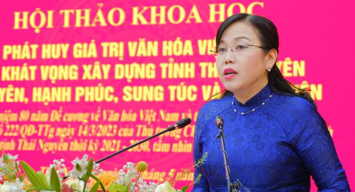 Phát huy Đề cương văn hóa 1943: Xây dựng Thái Nguyên bình yên, hạnh phúc, sung túc và thân thiện