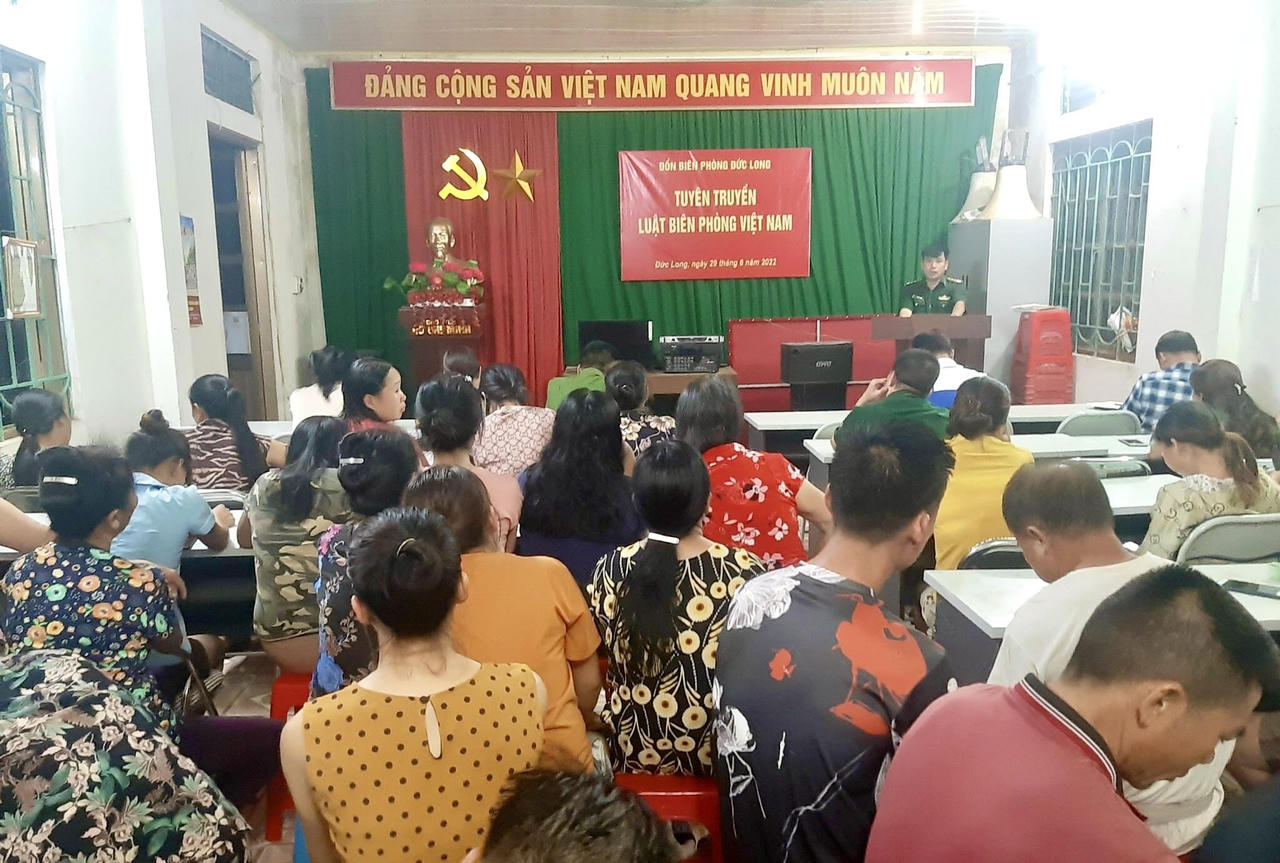Bộ đội biên phòng Cao Bằng áp dụng nhiều mô hình hay trong phổ biến, giáo dục pháp luật