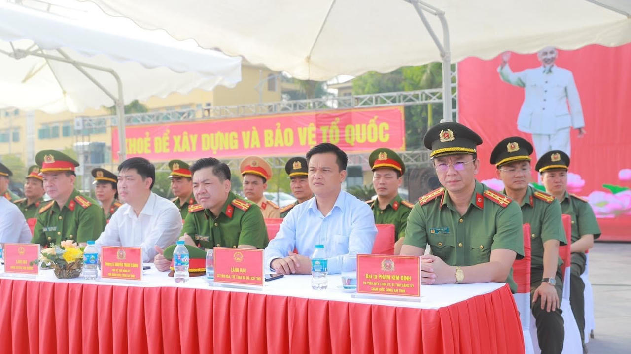 Công an Tuyên Quang khai mạc hội thao nghiệp vụ chữa cháy cứu nạn, cứu hộ