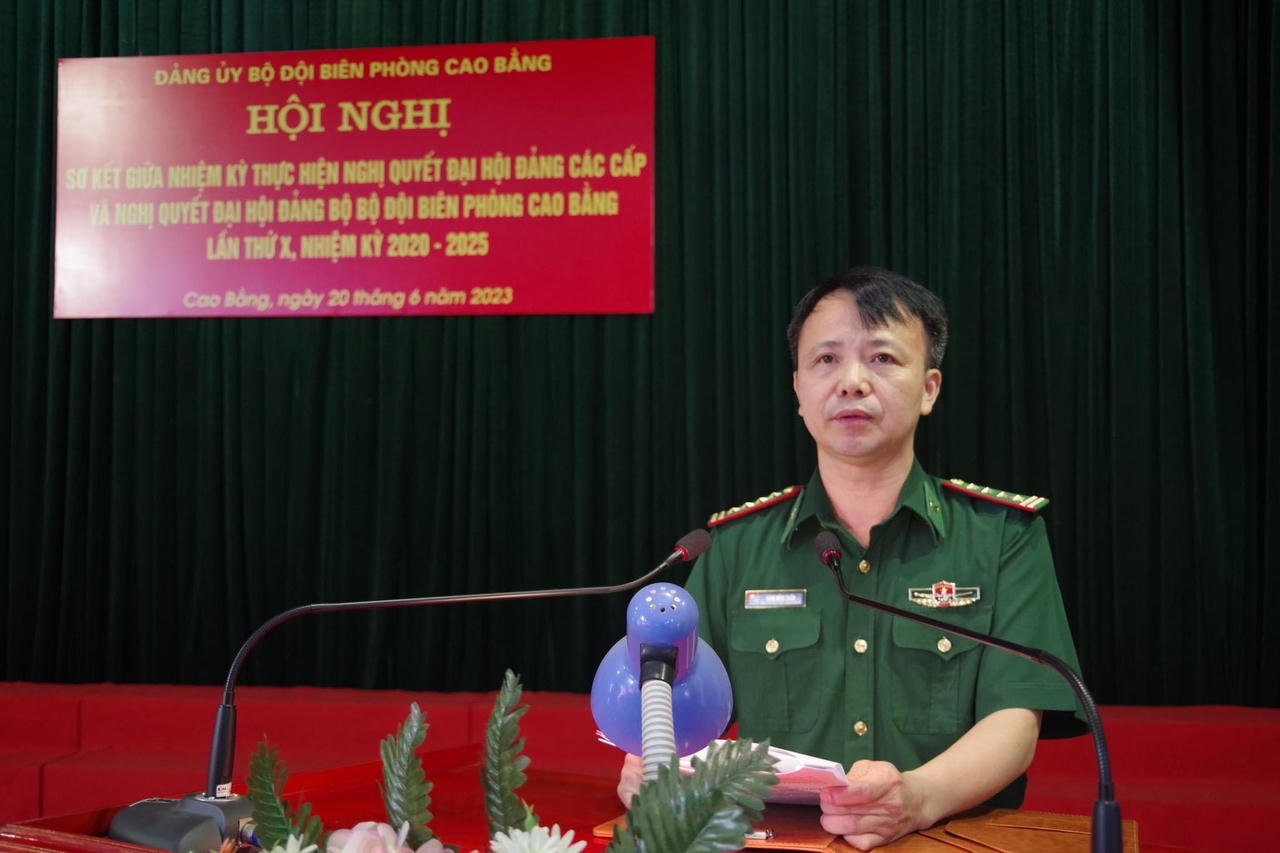 Bộ đội Biên phòng Cao Bằng làm tốt công tác quản lý, bảo vệ an ninh biên giới 