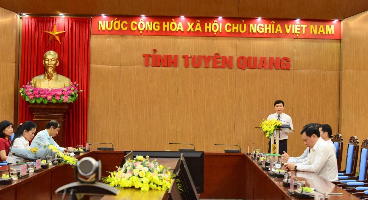 Ông Nguyễn Xuân Nho làm Phó Chánh Văn phòng UBND tỉnh Tuyên Quang