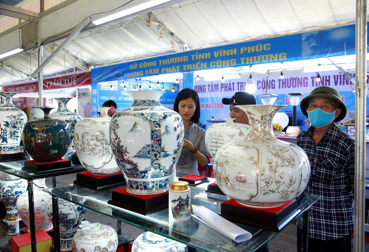 Vĩnh Phúc thúc đẩy xúc tiến thương mại, hỗ trợ doanh nghiệp nắm bắt cơ hội để phát triển bền vững